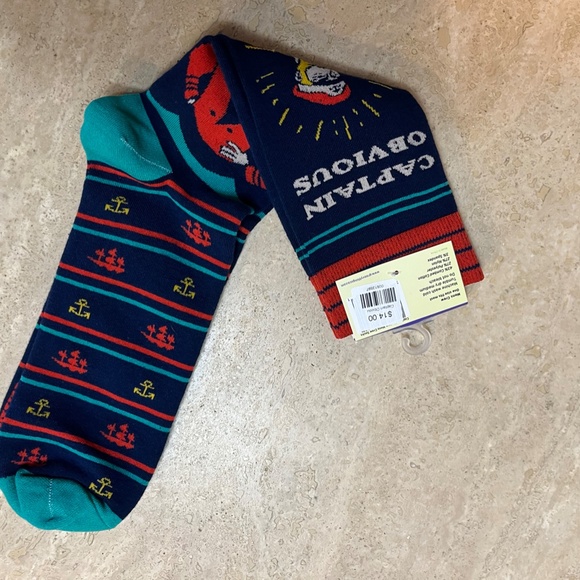 NWT Groovy Things Men's Crew Sock - Picture 2 of 2